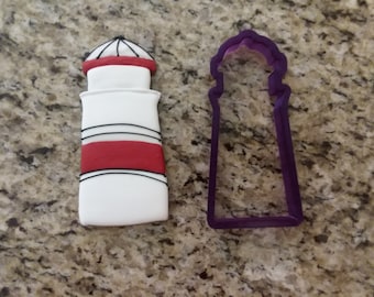 Light House Lighthouse Cookie Cutter or Fondant Cutter and Clay Cutter