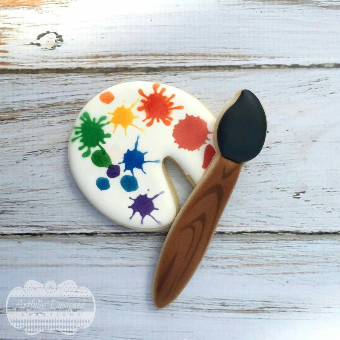Paint Palette Cookie Cutter and Fondant Cutter and Clay Cutter Etsy