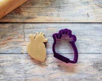Anatomical Heart Cookie Cutter and Fondant Cutter and Clay Cutter