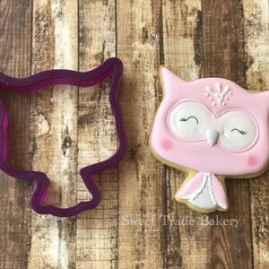 Big Headed Owl Cookie Cutter or Fondant Cutter and Clay Cutter