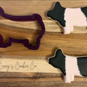 Shire Show Pig Cookie Cutter and Fondant Cutter and Clay Cutter