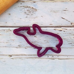 Whale #3 Cookie Cutter and Fondant Cutter and Clay Cutter