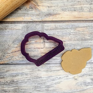 Flower with Leaf Cookie Cutter and Fondant Cutter and Clay Cutter
