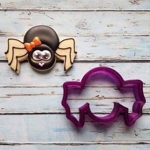 Spider or Halloween Spider Cookie Cutter or Fondant Cutter and Clay Cutter