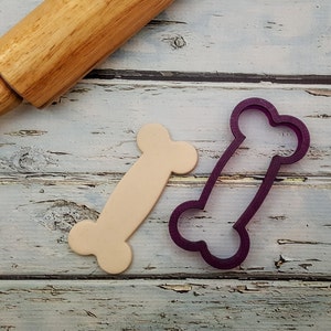 Dog Bone #1 Cookie Cutter or Fondant Cutter and Clay Cutter