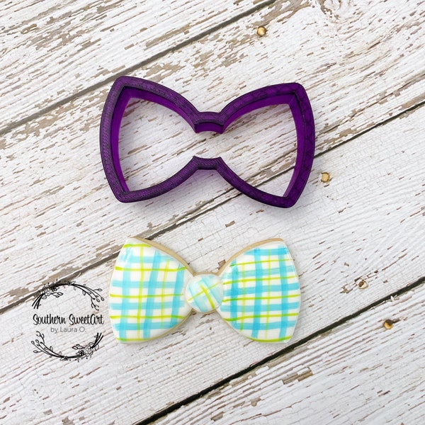 Bow Tie Cookie Cutter and Fondant Cutter and Clay Cutter