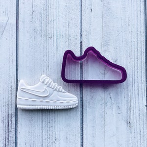 Tennis Shoe or Sneaker Cookie Cutter and Fondant Cutter and Clay Cutter