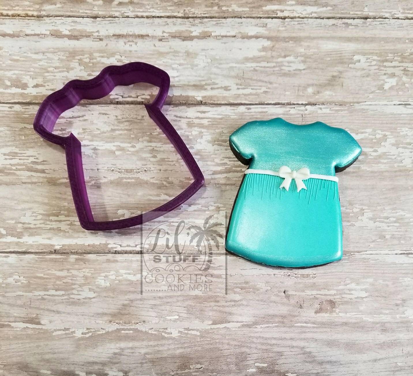 Baby Dress Cookie Cutter and Fondant Cutter and Clay Cutter Etsy