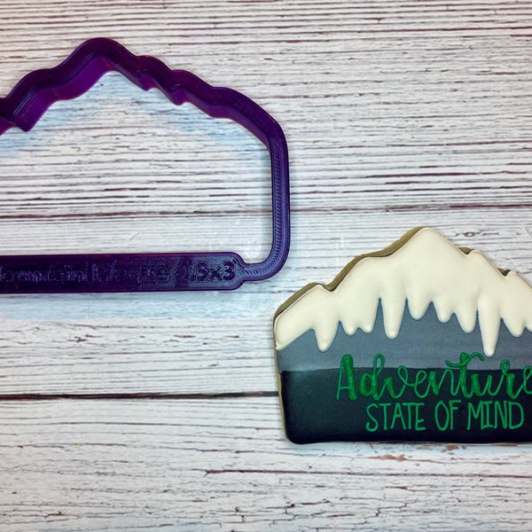 Skiing Cookie Cutter Etsy