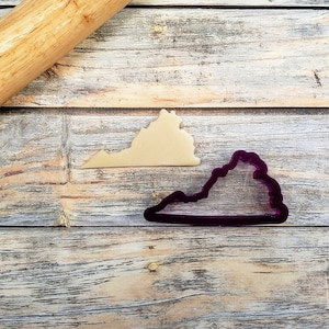 Emporte-pièce à biscuits et emporte-pièces pour fondant et emporte-pièces State of Virginia