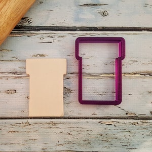 Pill Bottle or Prescription Bottle Cookie Cutter and Fondant Cutter and Clay Cutter