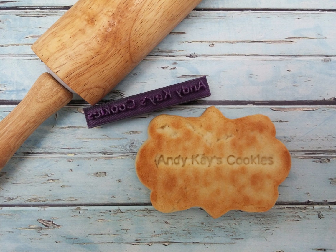 Cookie Stamp Cookie Stamper Stamp Your Business Name on Your Etsy