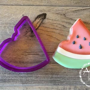 Andy Kay's Watermelon Slice or Pizza Slice Cookie Cutter and Fondant Cutter and Clay Cutter