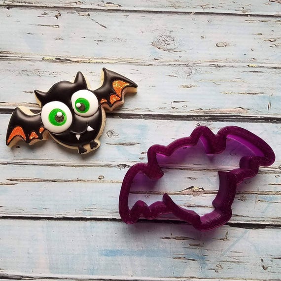 Bat or Halloween Bat Cookie Cutter or Fondant Cutter and Clay Etsy