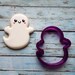 Ghost #1 Cookie Cutter or Fondant Cutter and Clay Cutter 