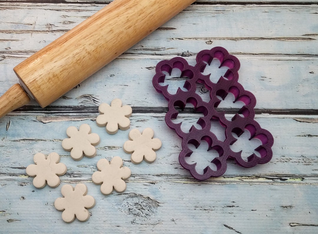 Multi-mini Flower Cookie Cutter and Fondant Cutter and Clay Cutter - Etsy Multi-mini Flower Cookie Cutter and Fondant Cutter and Clay Cutter - Etsy