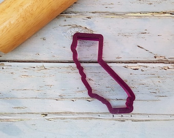State of California Cookie Cutter and Fondant Cutter and Clay Cutter