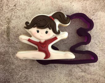 Gymnast #3 Cookie Cutter or Fondant Cutter and Clay Cutter