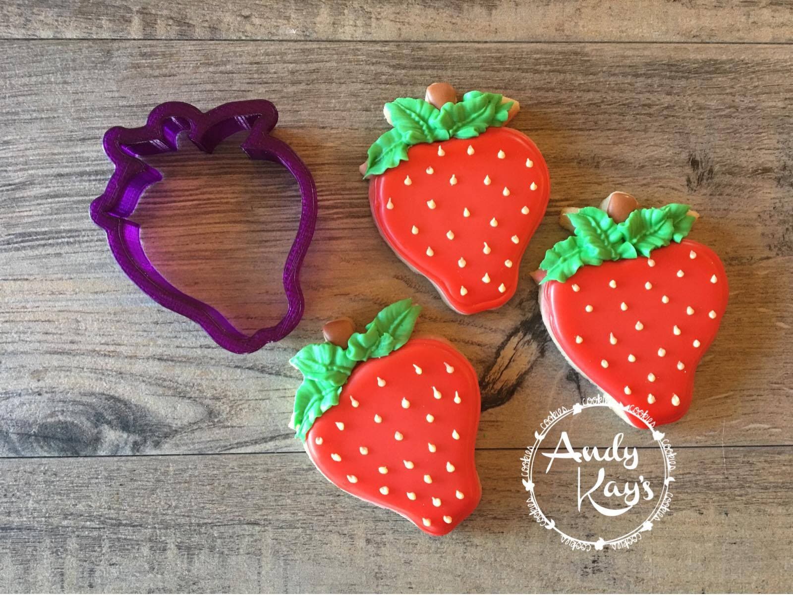 Strawberry 3.25 Cookie Cutter