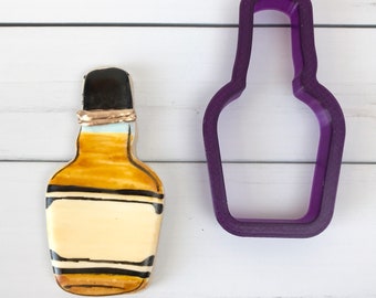 Bourbon Bottle Cookie Cutter and Fondant Cutter and Clay Cutter