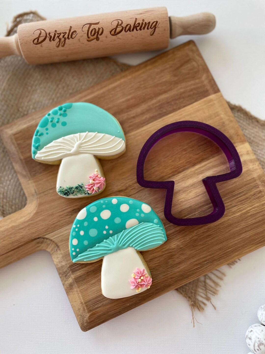 Mushroom Clay Stamp – Clay Dough Cutters