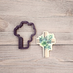 Cross #5 Cookie Cutter or Fondant Cutter and Clay Cutter