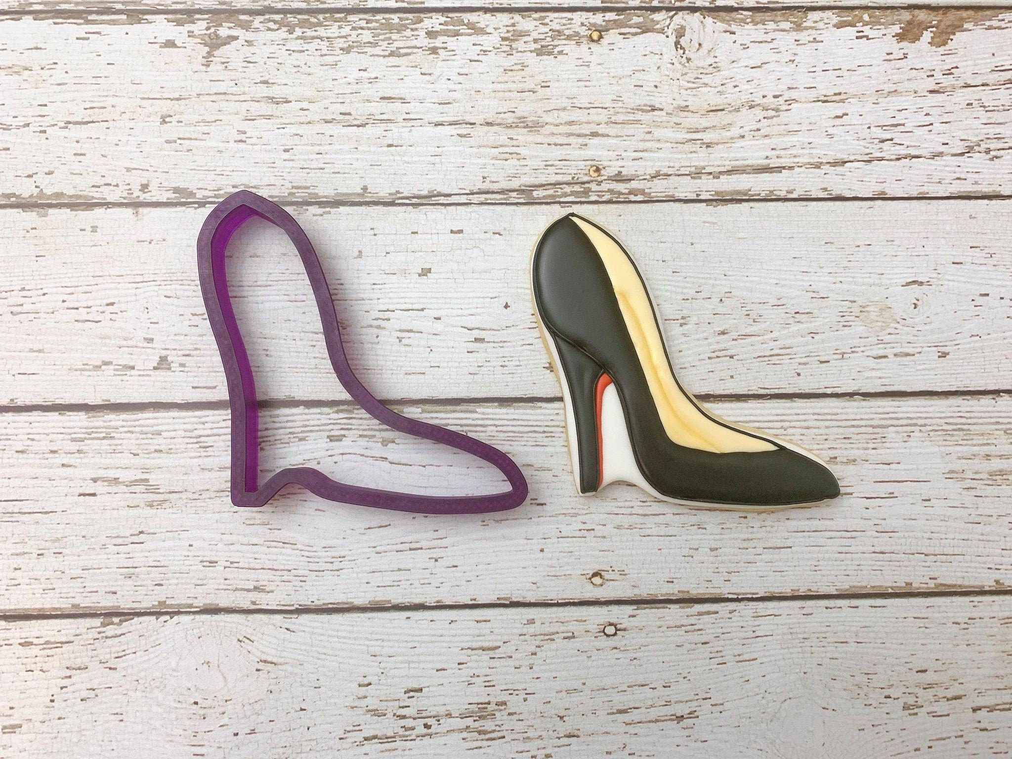 High Heeled Shoe Cookie Cutter or Fondant Cutter and Clay - Etsy