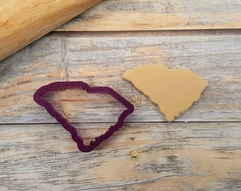State of South Carolina Cookie Cutter and Fondant Cutter and Clay Cutter