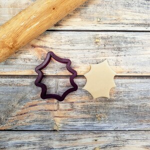 Holly Leaf Cookie Cutter and Fondant Cutter and Clay Cutter image 6