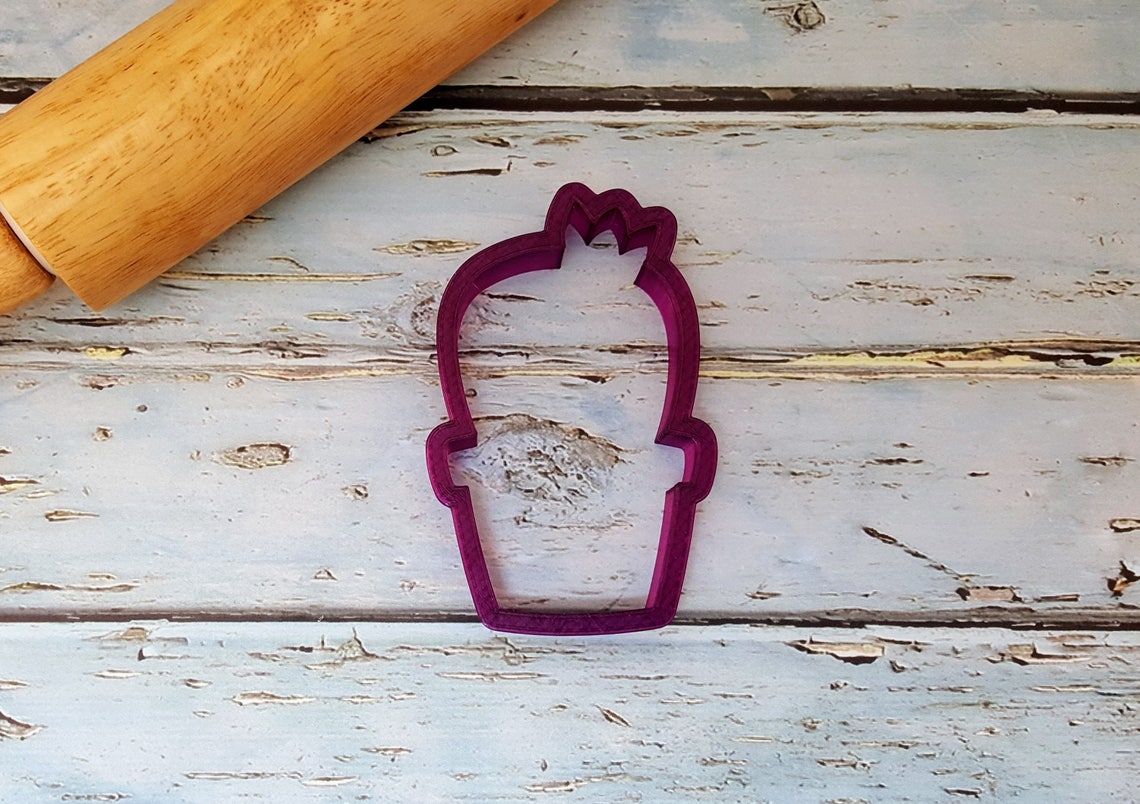 Cactus in a Pot 1 Cookie Cutter and Fondant Cutter and ...