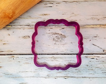Beatrice Plaque Cookie Cutter and Fondant Cutter and Clay Cutter