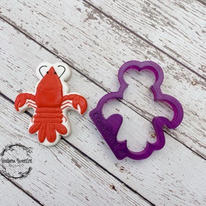 Crawfish or Crawdad Cookie Cutter and Fondant Cutter and Clay Cutter