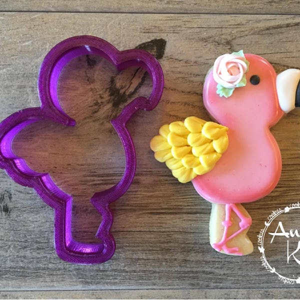Flamingo Cookies Etsy
