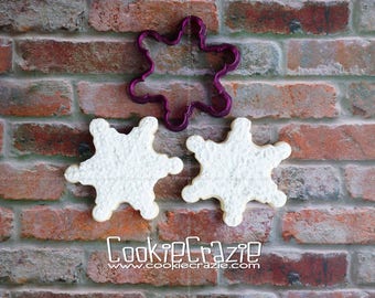 Snowflake #2 Cookie Cutter or Fondant Cutter and Clay Cutter