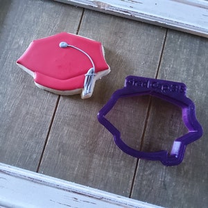 Graduation Cap #3 Cookie Cutter or Fondant Cutter and Clay Cutter