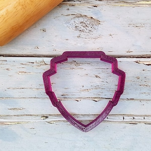 Jeff Plaque Cookie Cutter and Fondant Cutter and Clay Cutter