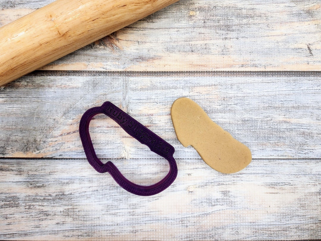 Ruby Cookie Cutter Ruby Slipper Cookie Cutter and Fondant Cutter and Clay Cutter - Etsy