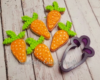 Carrot Cookie Cutter and Fondant Cutter and Clay Cutter