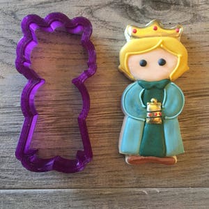 Wiseman or Wisemen with Nativity Scene Cookie Cutter and Fondant Cutter and Clay Cutter