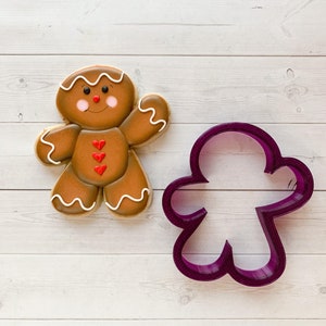 Sweet Sugarbelle Gingerbread Man or Girl Cookie Cutter and Fondant Cutter and Clay Cutter