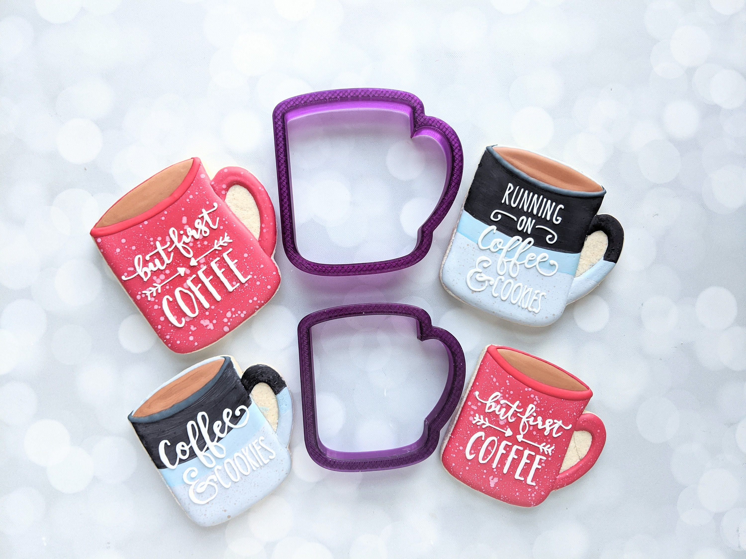 Coffee Mug Cookie Cutter and Fondant Cutter and Clay Cutter - Etsy Singapore