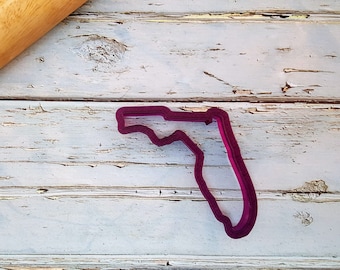 State of Florida Cookie Cutter and Fondant Cutter and Clay Cutter