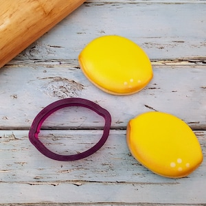 Lemon Cookie Cutter or Fondant Cutter and Clay Cutter