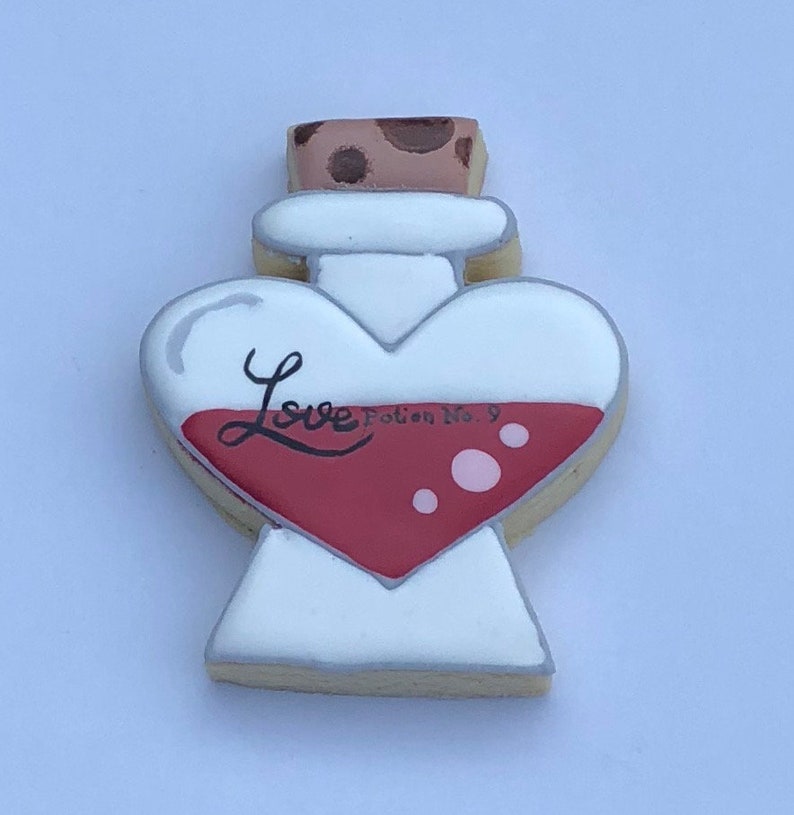 Love Potion Bottle Cookie Cutter and Fondant Cutter and Clay Cutter - Etsy