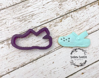 Yard Shoe or Sandal Shoe Cookie Cutter and Fondant Cutter and Clay Cutter
