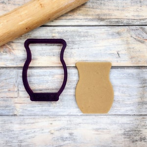 Vase #3 Cookie Cutter and Fondant Cutter and Clay Cutter