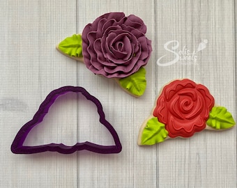 Patterson Rose Cookie Cutter and Fondant Cutter and Clay Cutter