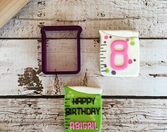 Beaker #2 Or Science Lab Cookie Cutter and Fondant Cutter and Clay Cutter