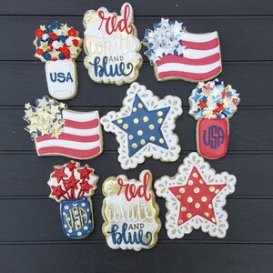 Flag Cookie Cutter and Fondant Cutter and Clay Cutter image 2