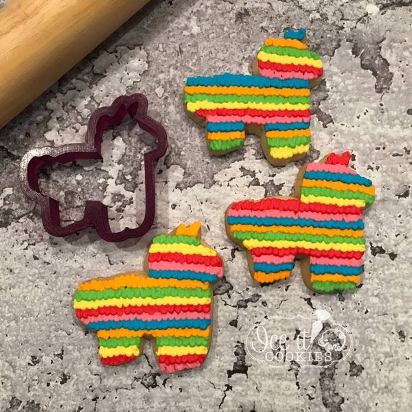 Pinata Cookie Cutter and Fondant Cutter and Clay Cutter